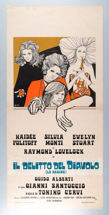 Il delitto del diavolo / Queens of Evil - Italian Locandina